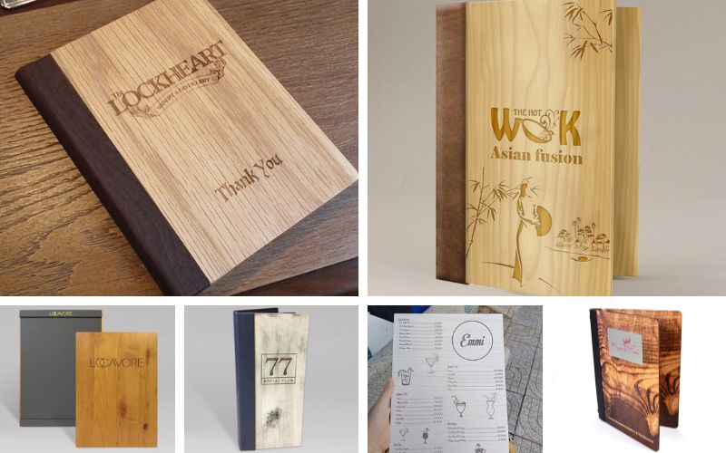 Menu gỗ là gì? Cách chọn mẫu menu gỗ phù hợp cho bạn.