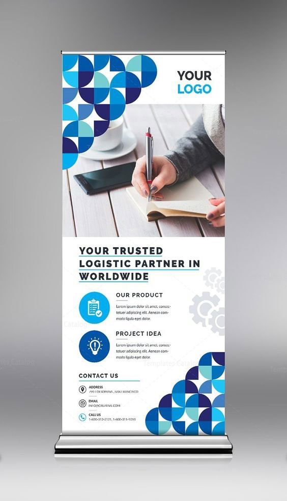 standee cong ty logistics