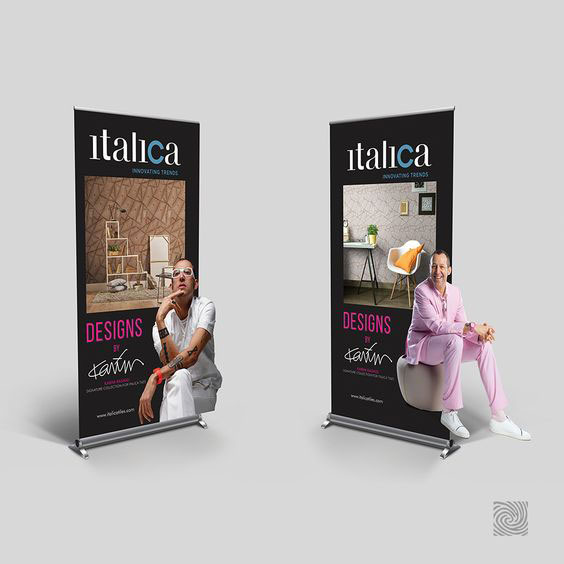 standee hinh anh nguoi mau ca tinh