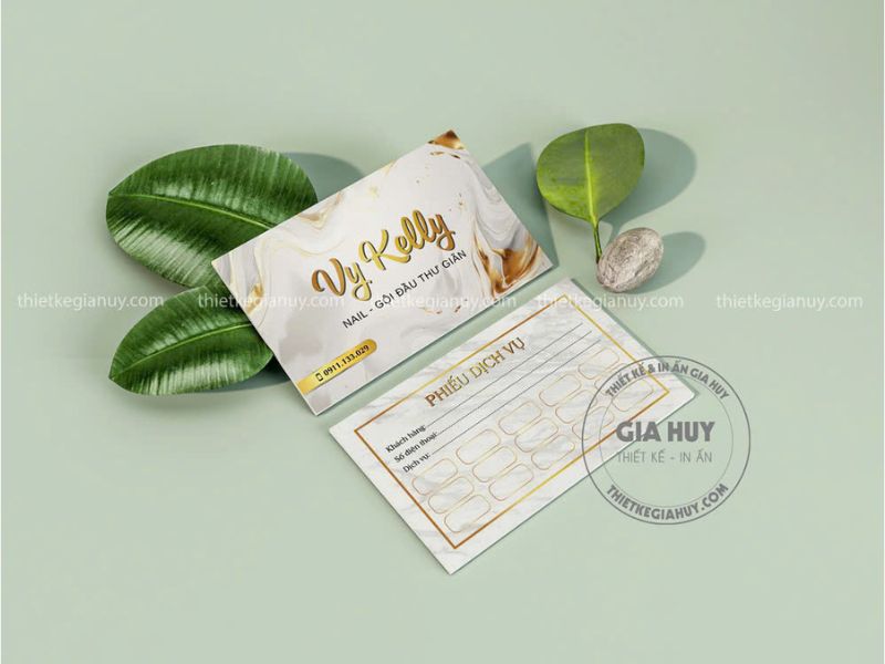 mẫu thiết kế card visit đẹp và sang trọng