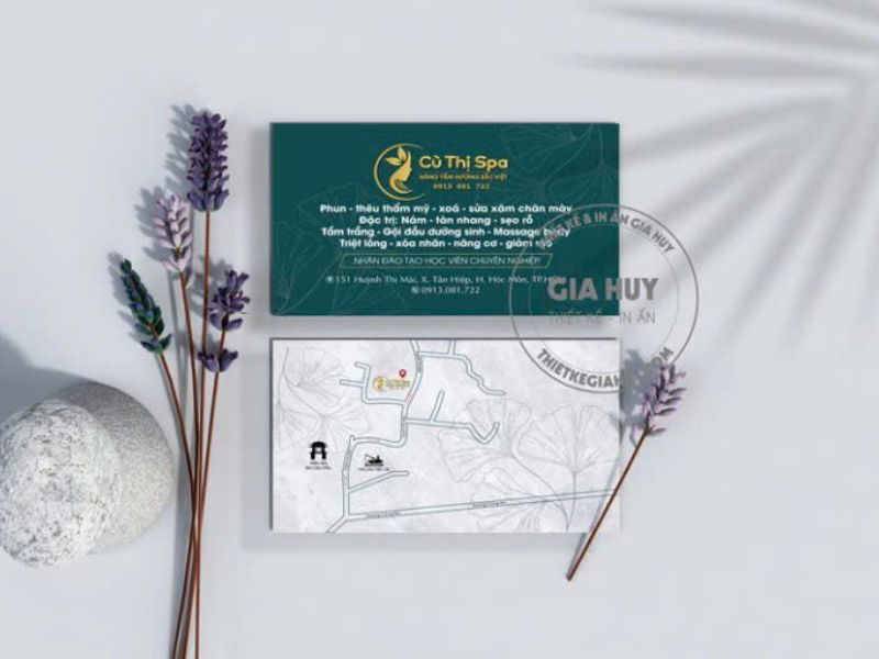 name card với slogan ý nghĩa giúp truyền tải