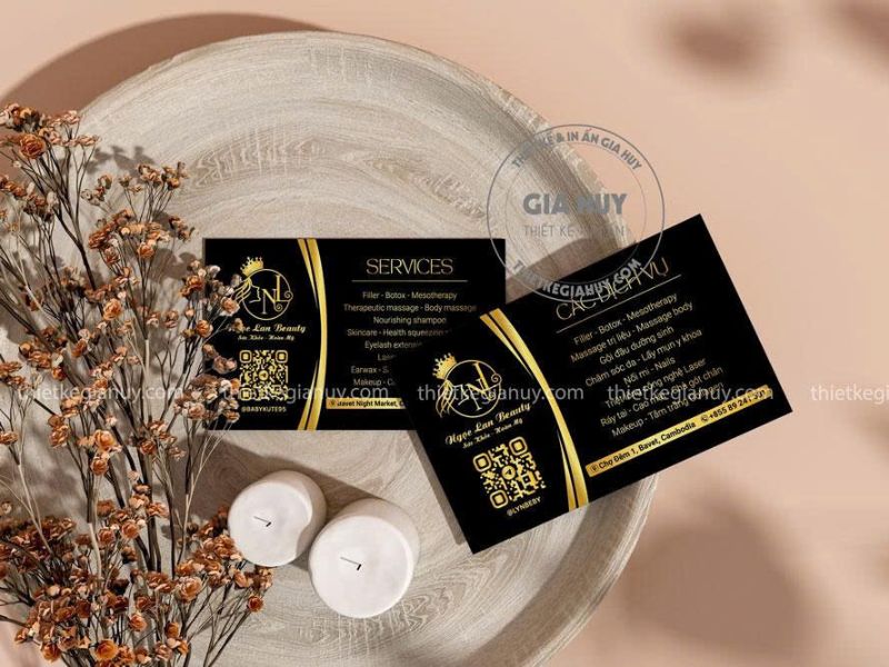 card visit beauty