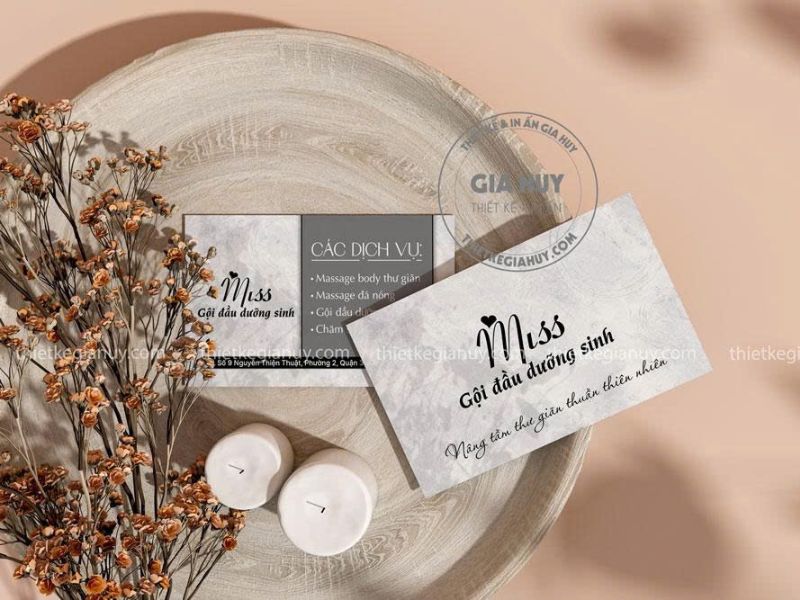 card visit gội đầu dưỡng sinh