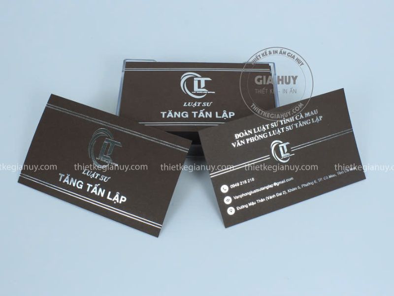 card visit luật sư với văn phòng làm việc chuyên nghiệp niềm tin cậy cho khách hàng