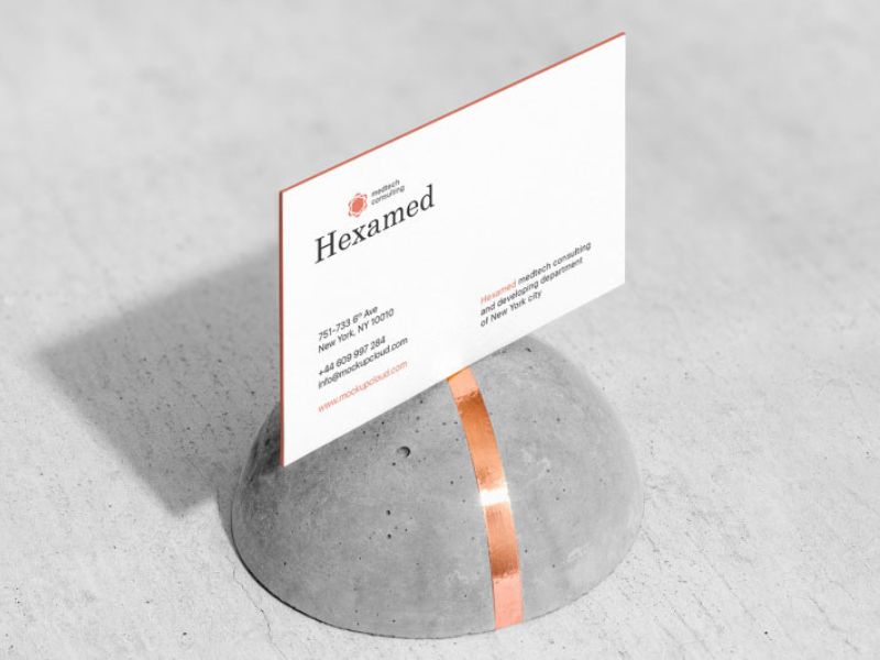 mẫu card với thiết kế tỉ mỉ trực quan và tin cậy