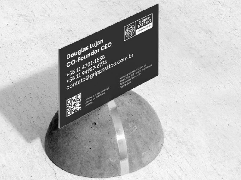 name card phong cách làm việc chuyên nghiệp