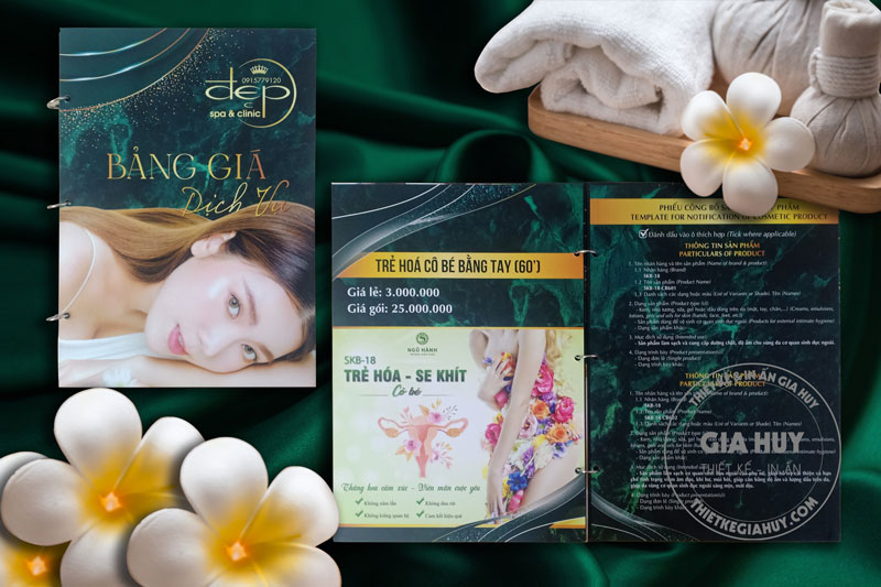 thuc don spa dep