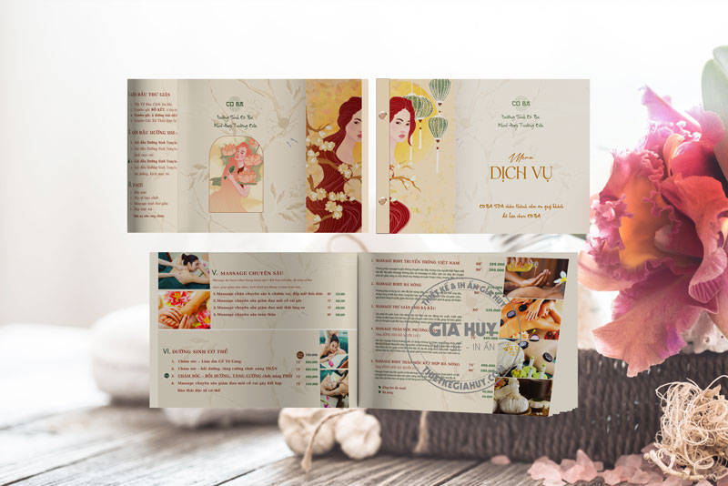 menu spa