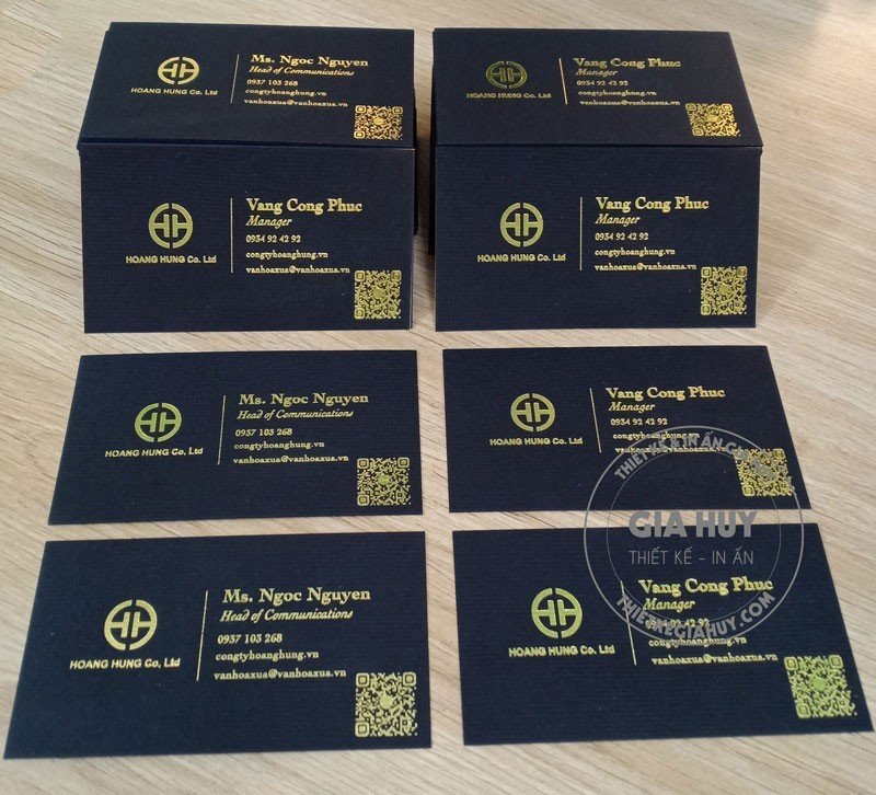 card visit vang gold ep kim phu vien sieu anh