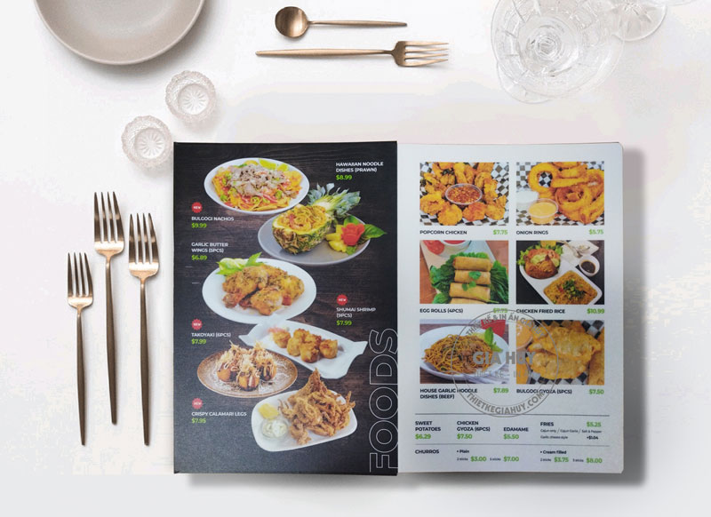 menu am thuc dep xuat sac va da dang