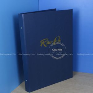 bia menu nha hang chay