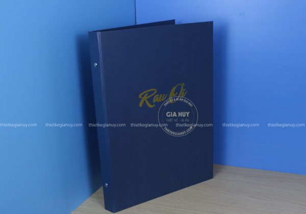 bia menu nha hang chay