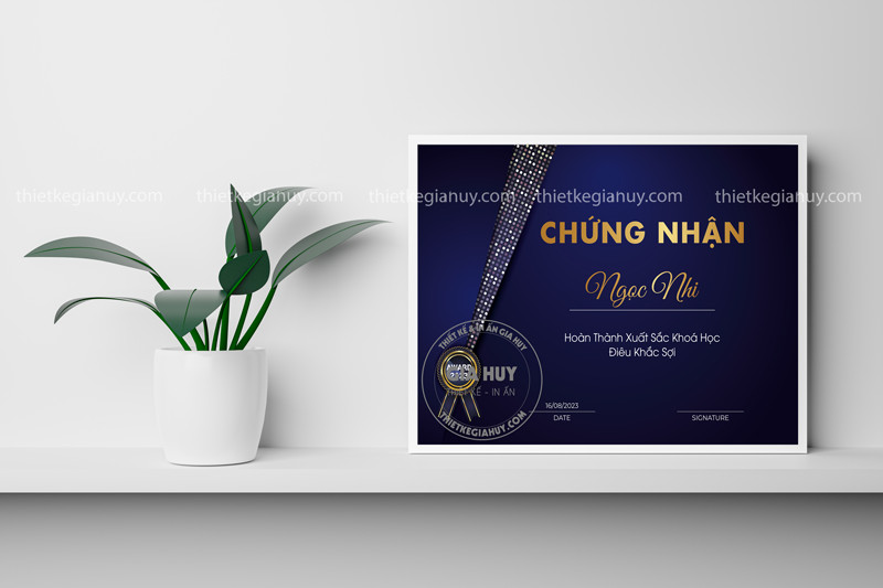 mau chung nhan hoan thanh xuat sac khoa hoc