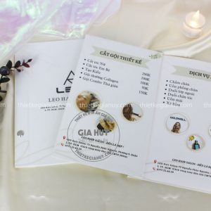 menu hair salon