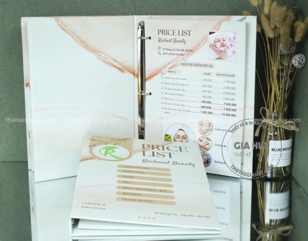 in menu beauty
