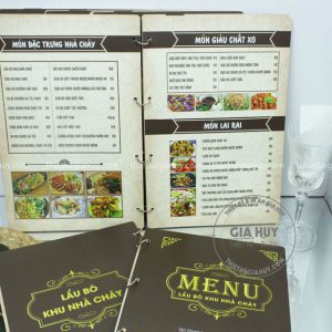 in menu gia re