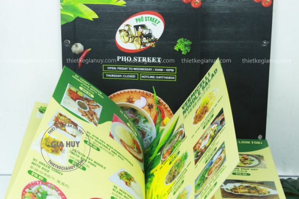 in menu quan pho