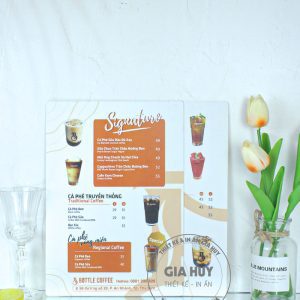 menu bang quan cafe