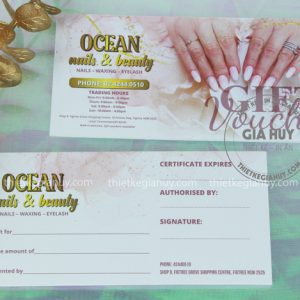 gift voucher nails & beauty