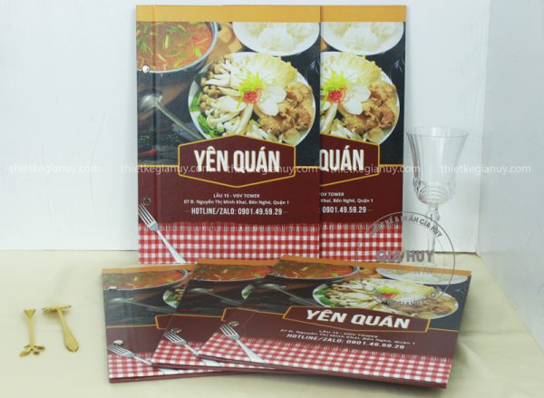 menu yen quan