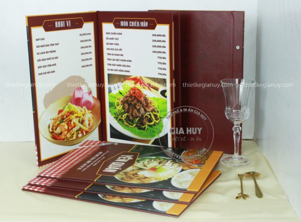 thiet ke in an menu