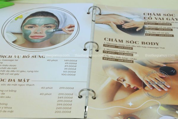 mau menu dong gay cong tinh hoa thiet ke