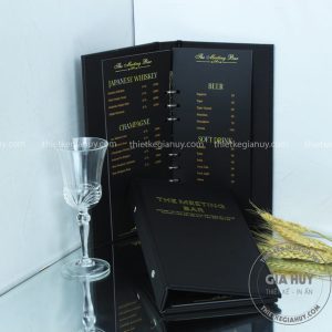 bia menu lam tu da, dam chat luong va sang trong