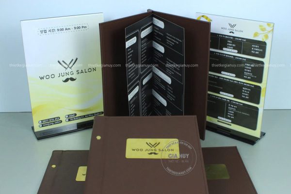 menu bia da ep kim gia re Woo Jung Salon