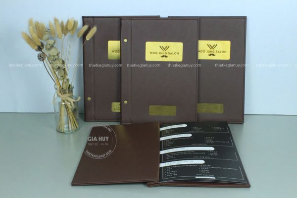 menu bia da ep kim sang trong Woo Jung Salon