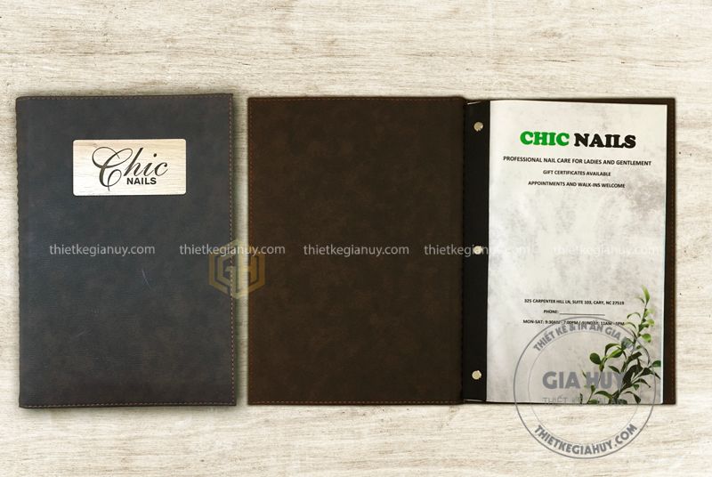 menu da gáy ốc trong