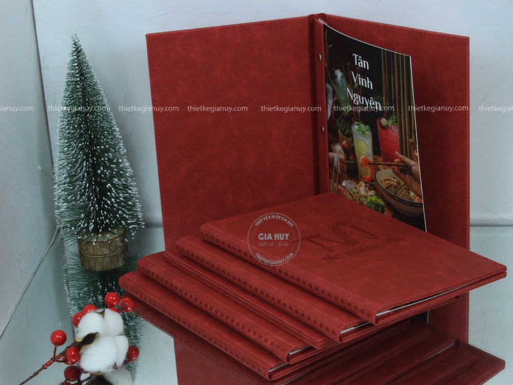 Gia Huy nhận in menu và giao hàng tận nơi