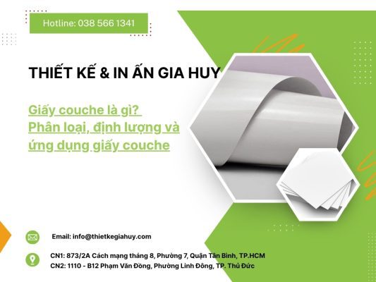 đặc điểm giấy couche in menu