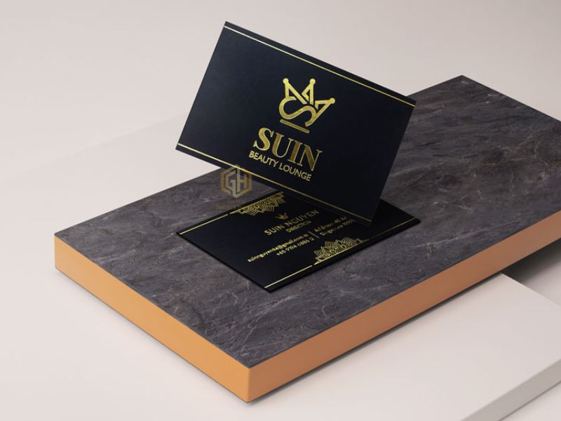 in card visit spa theo yêu cầu