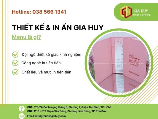 tìm hiểu menu là gì