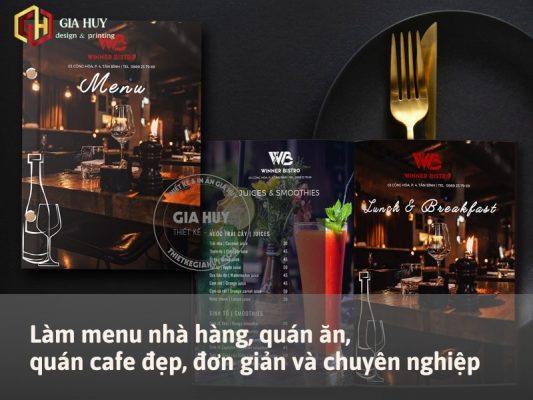 làm menu