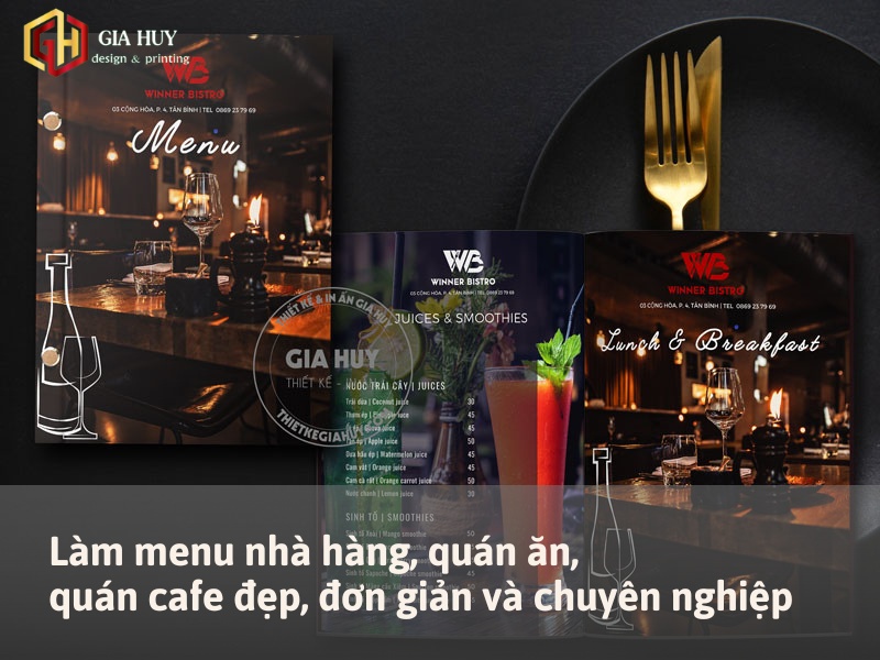 làm menu
