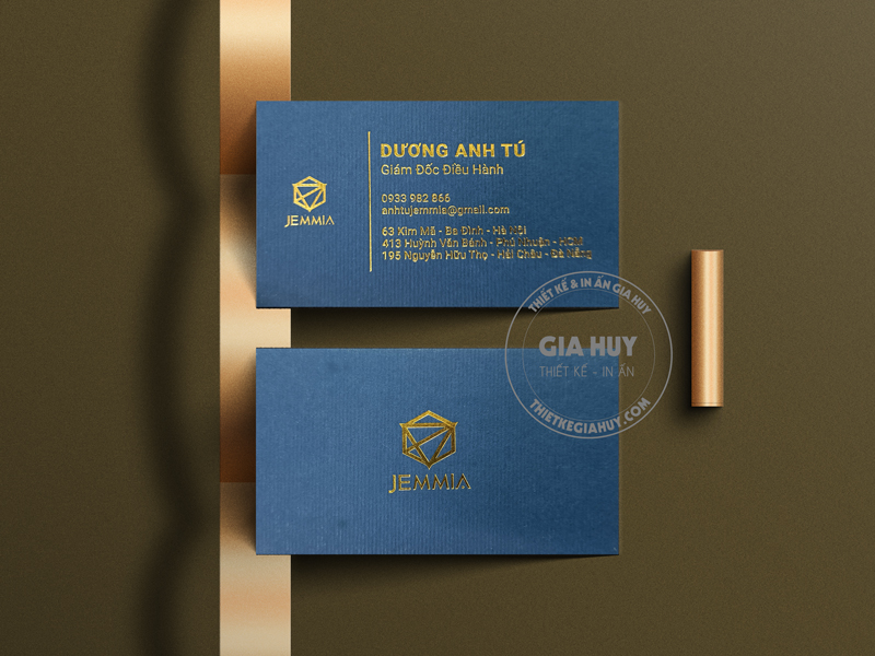 Tại sao nên chọn dịch vụ in namecard giá rẻ HCM tại Thiết Kế Gia Huy?